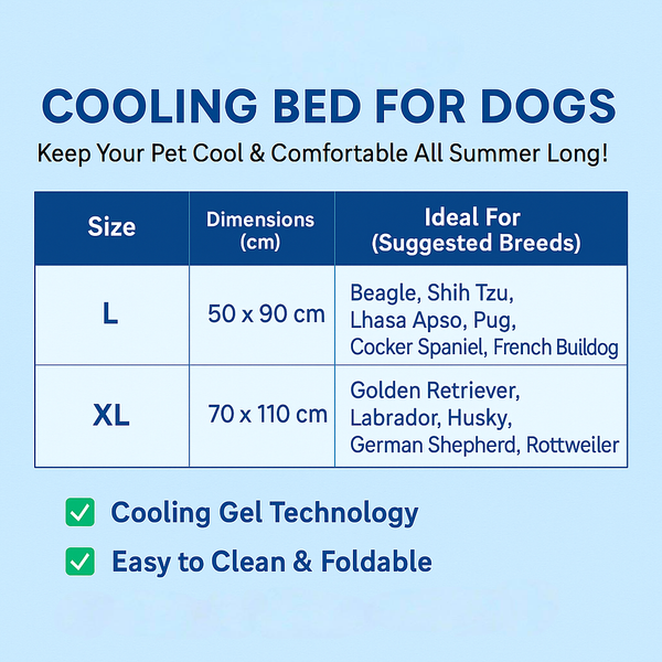 Pawfectly Chill Mat - Beat the Heat in Style!